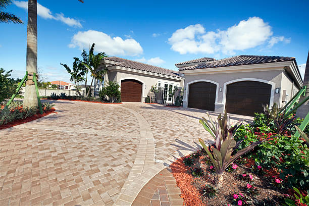 Permeable Paver Driveway in Bayshore, NC